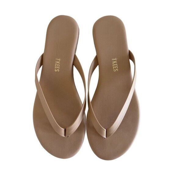 Tkees The Boyfriend Sandal Leather Flip-Flops Pout Color - Picture 4 of 4